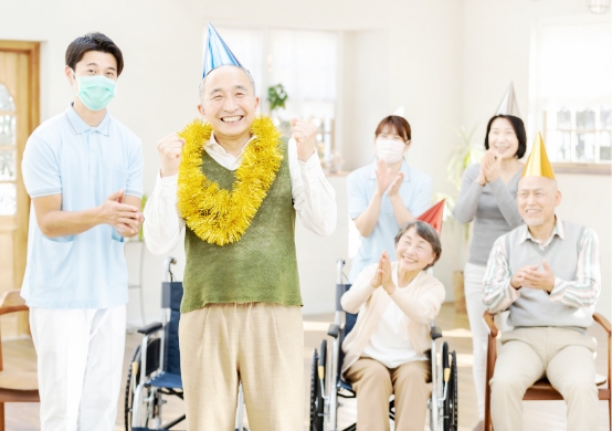 誕生日会の撮影